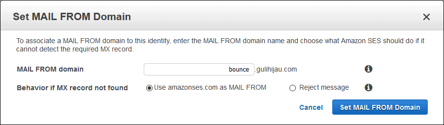 Amazon Ses Mail From 3