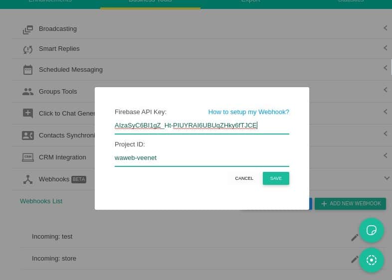 Firebase Credentials