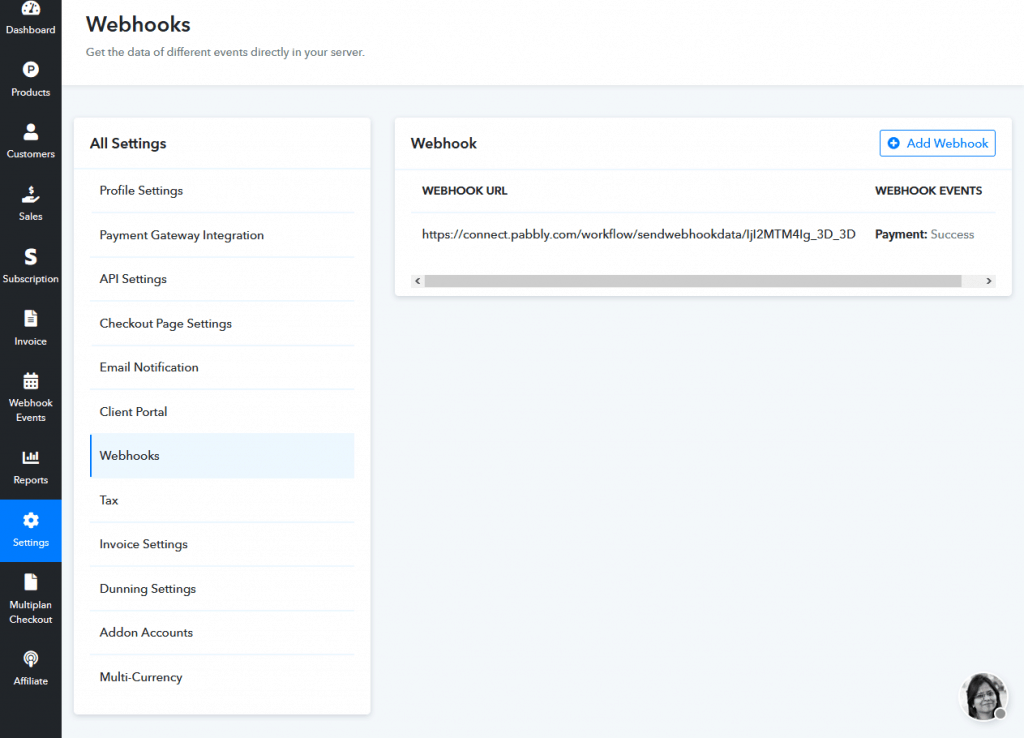 1 2 Salin Url Webhook