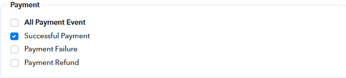 Tanda Successful Payment